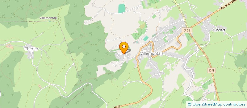 localisation de l'entreprise FVM  VILLEMONTAIS