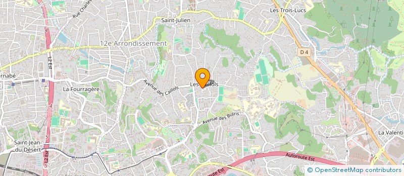 localisation de l'entreprise FVMG à MARSEILLE