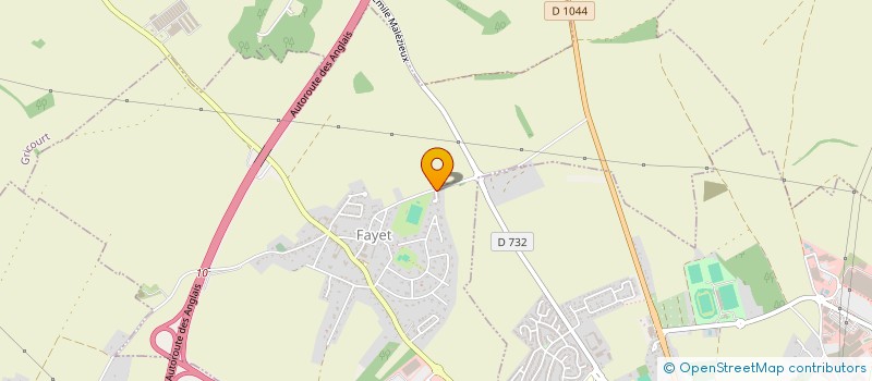 localisation de l'entreprise FVMJ  FAYET