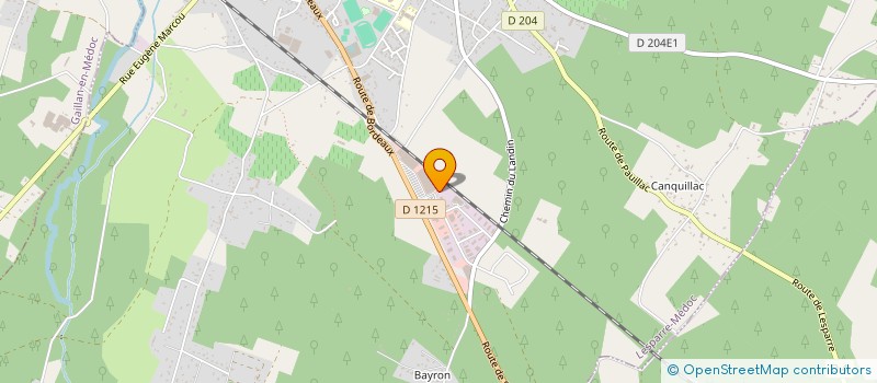 localisation de l'entreprise FVMX  LESPARRE-MEDOC