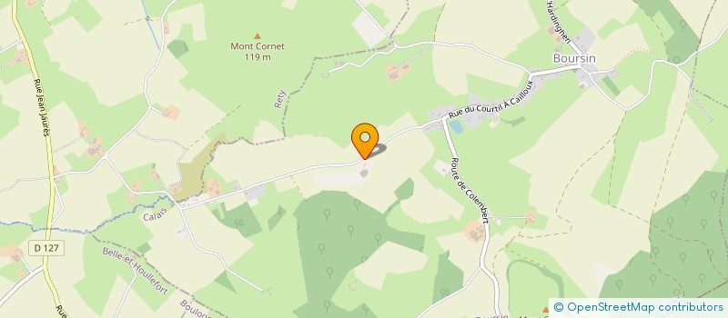 localisation de l'entreprise FVN TRANSPORTS  BOURSIN