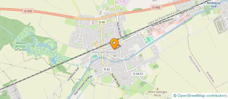 localisation de l'entreprise FVNG  TORTEQUESNE