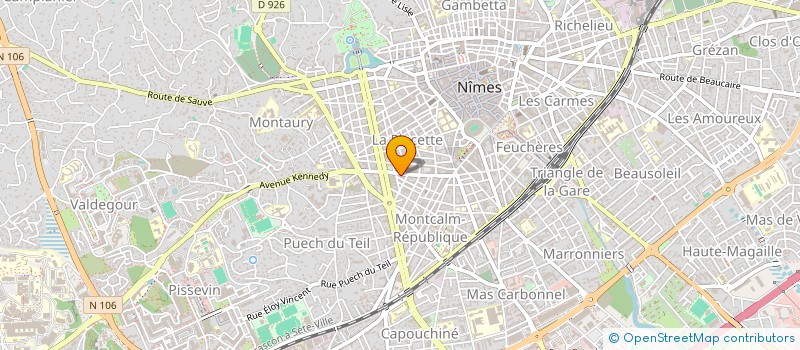 localisation de l'entreprise FVOAL NIMES à NIMES