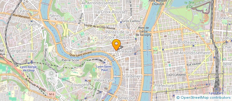 localisation de l'entreprise FVP CREATION à LYON