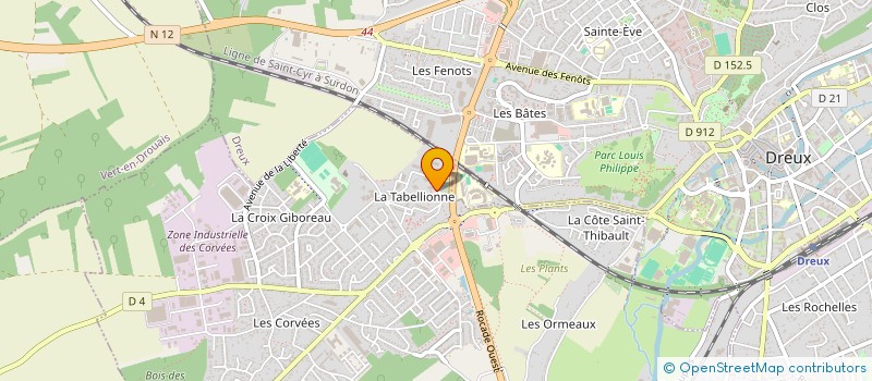 localisation de l'entreprise FVRENESY ENERGY à VERNOUILLET