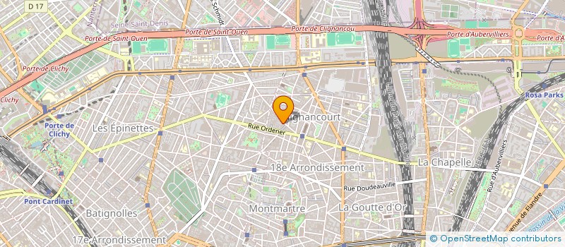 localisation de l'entreprise FVS DISTRIBUTION à PARIS