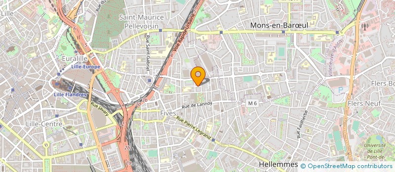 localisation de l'entreprise FVS LOCATION  LILLE