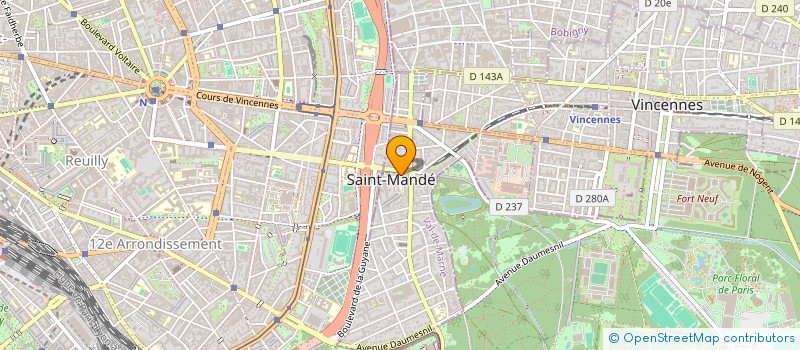 localisation de l'entreprise FW 52 CONSEIL à SAINT-MANDE