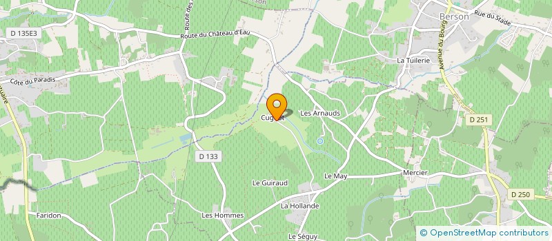 localisation de l'entreprise FW  SAINT-CIERS-DE-CANESSE