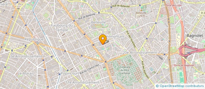 localisation de l'entreprise FW CONSULTING  PARIS