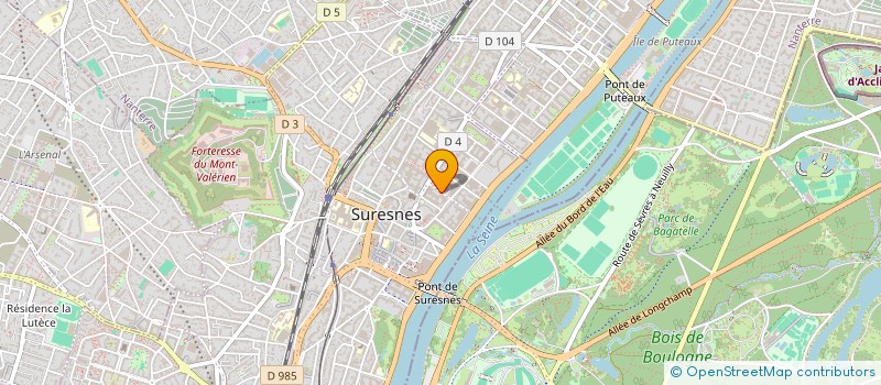 localisation de l'entreprise FW MANCO à SURESNES