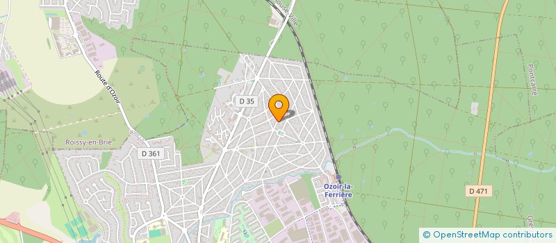 localisation de l'entreprise FW PROMOTION à OZOIR-LA-FERRIERE