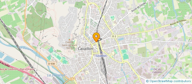 localisation de l'entreprise FW.RESINE  CAVAILLON