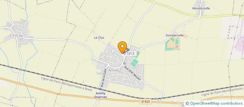 localisation de l'entreprise FWH MODE à AMILLY