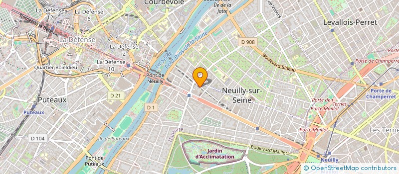 localisation de l'entreprise FWI 9012 à NEUILLY-SUR-SEINE