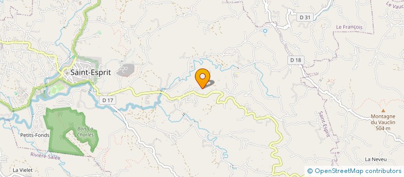 localisation de l'entreprise FWI BEAUTY  SAINT-ESPRIT