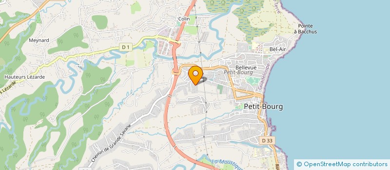 localisation de l'entreprise FWI CONNECT à PETIT-BOURG