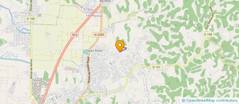 localisation de l'entreprise FWI LOC  LES ABYMES