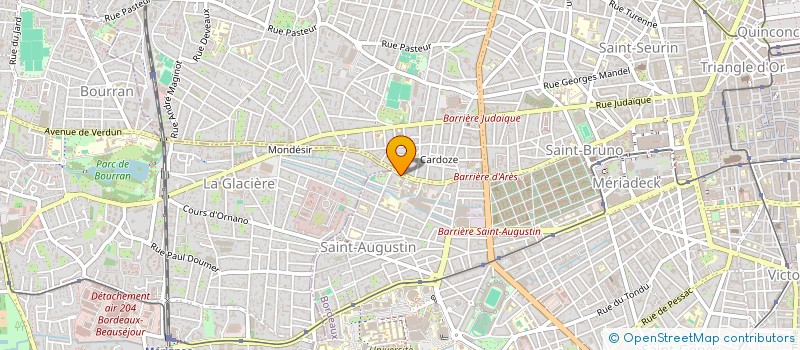 localisation de l'entreprise FWINE  BORDEAUX