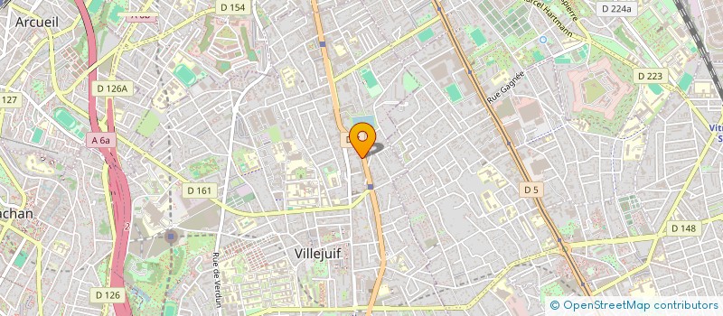 localisation de l'entreprise FWL à VILLEJUIF