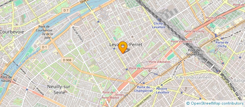 localisation de l'entreprise FWRD à LEVALLOIS-PERRET