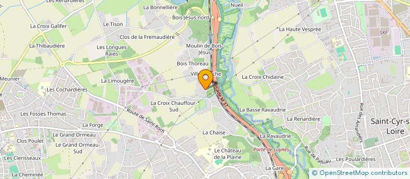 localisation de l'entreprise FX BARC WINE&CO  FONDETTES