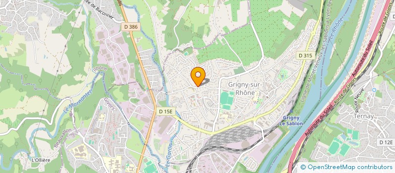 localisation de l'entreprise FX BATIMENTS à GRIGNY