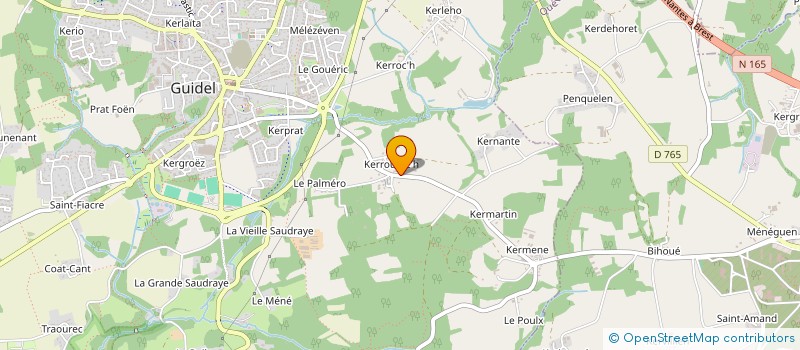 localisation de l'entreprise FX BOX  GUIDEL