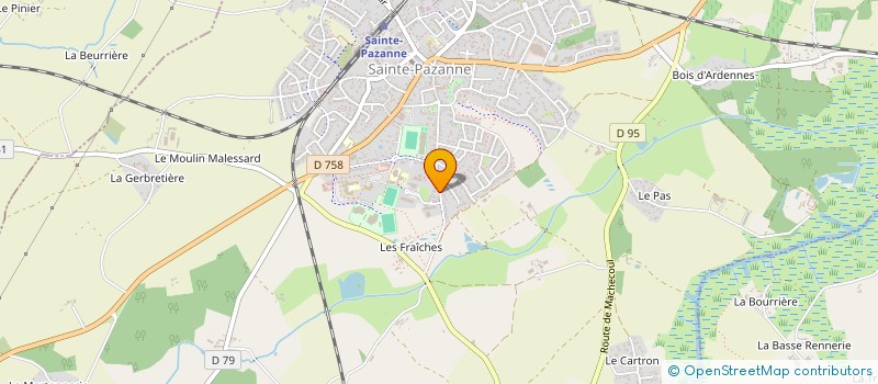 localisation de l'entreprise FX ENERGY à SAINTE-PAZANNE