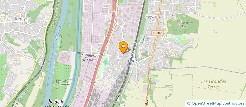 localisation de l'entreprise FX MECA SERVICES  FEYZIN