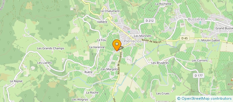 localisation de l'entreprise FX PARTNERS  PIERRECLOS