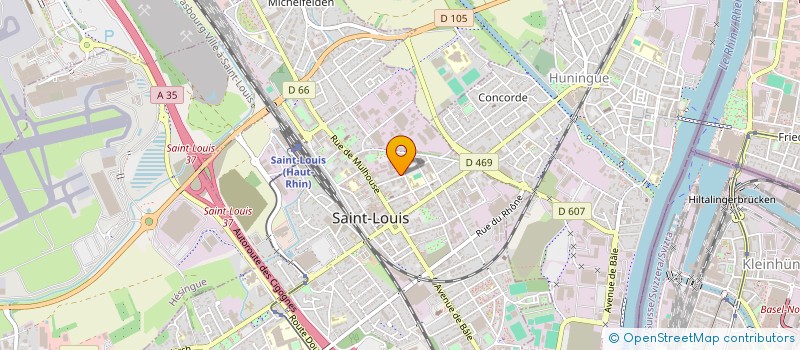 localisation de l'entreprise FX PATRIMOINE à SAINT-LOUIS