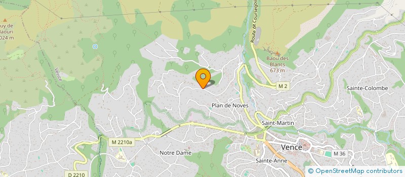 localisation de l'entreprise FX PROPERTIES  VENCE