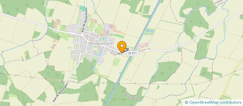 localisation de l'entreprise FX RENO RIED  BINDERNHEIM