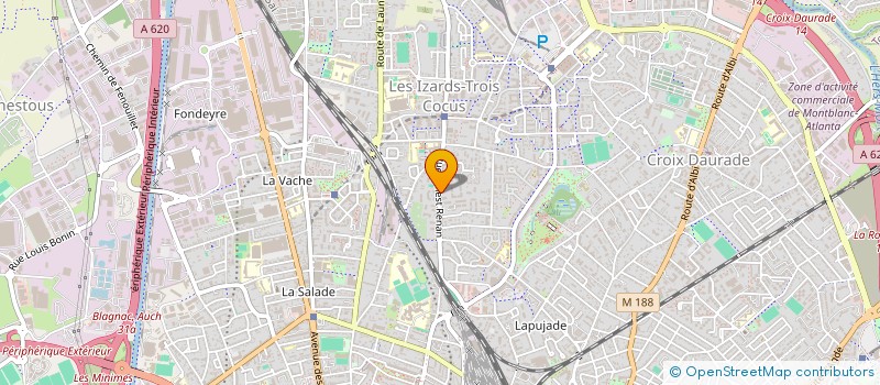 localisation de l'entreprise FX3000 à TOULOUSE
