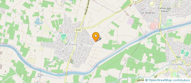 localisation de l'entreprise FXB25  CLAIRA