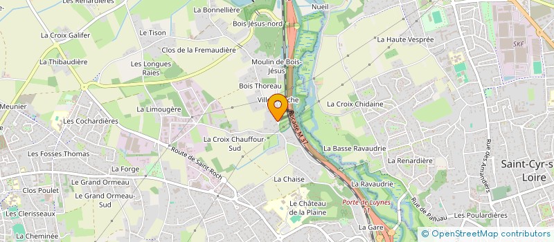 localisation de l'entreprise FXBARC HOME à FONDETTES