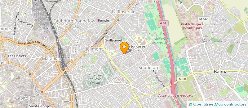 localisation de l'entreprise FXDD  TOULOUSE