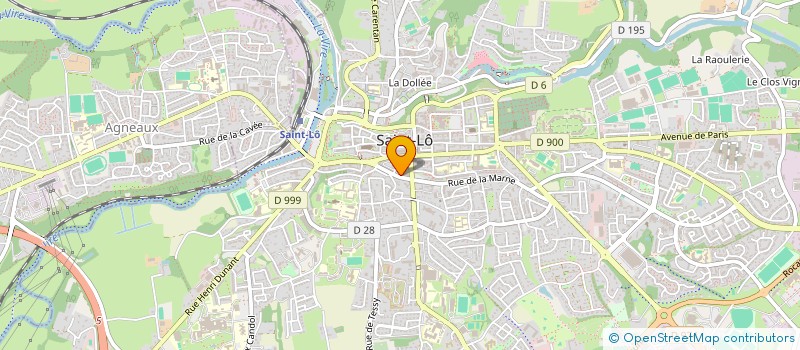 localisation de l'entreprise FXG2  SAINT-LO