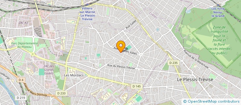 localisation de l'entreprise FXM.DEV à CHAMPIGNY-SUR-MARNE