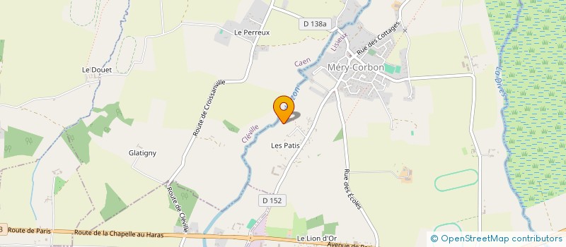 localisation de l'entreprise FXTP  MERY-BISSIERES-EN-AUGE