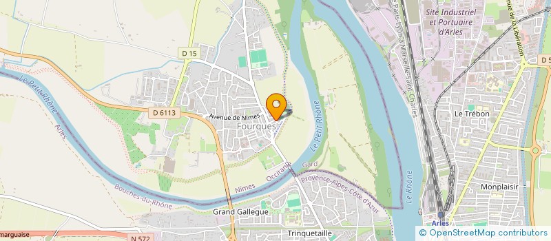 localisation de l'entreprise FY  FOURQUES