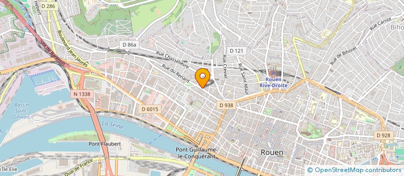 localisation de l'entreprise FY FINANCES à ROUEN