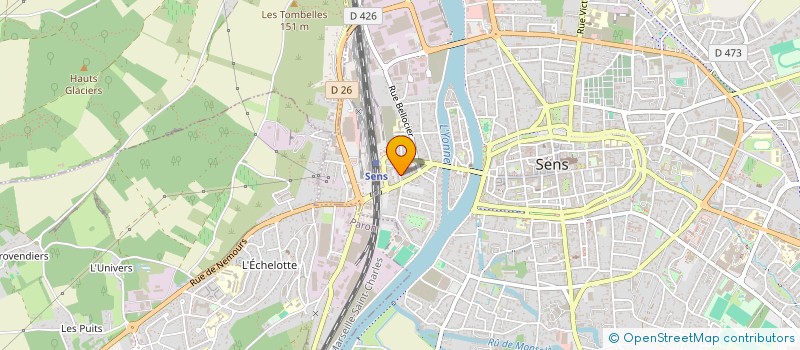 localisation de l'entreprise FY-IMMO à SENS