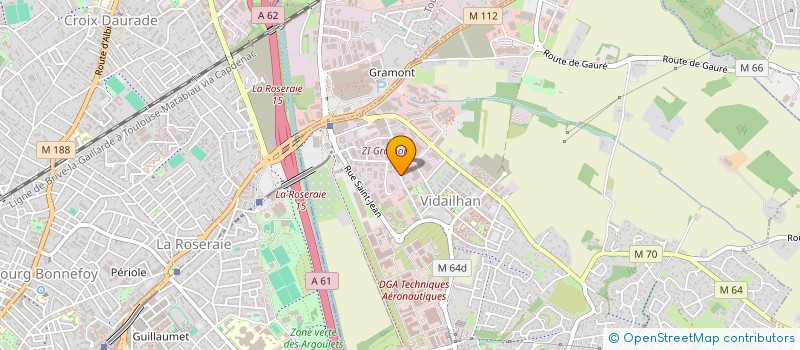 localisation de l'entreprise FY6KH  BALMA