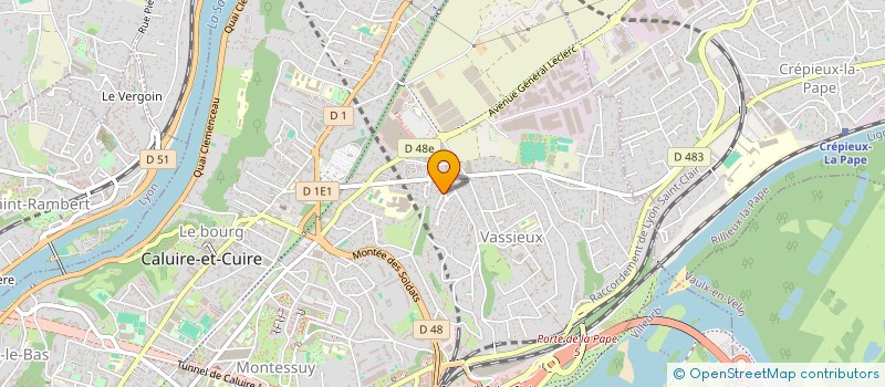 localisation de l'entreprise FYB  CALUIRE-ET-CUIRE