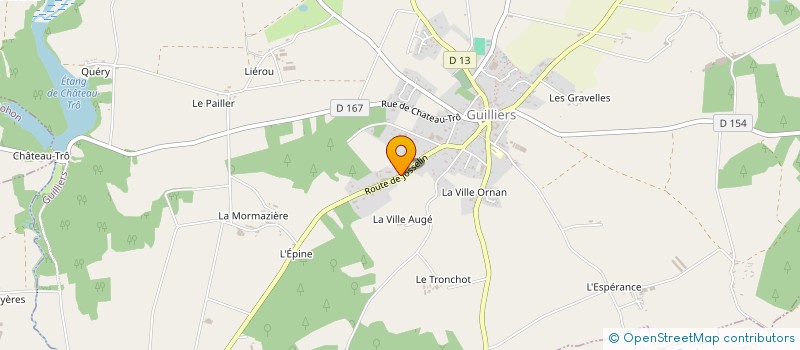 localisation de l'entreprise FYBOLIA  SAINT-MALO-DES-TROIS-FONTAINES