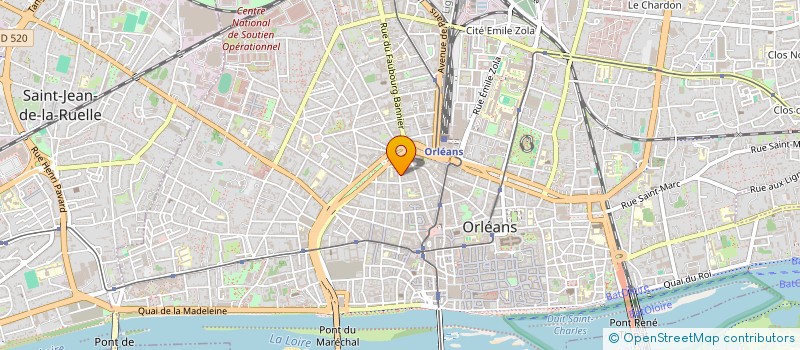 localisation de l'entreprise FYC MH à ORLEANS
