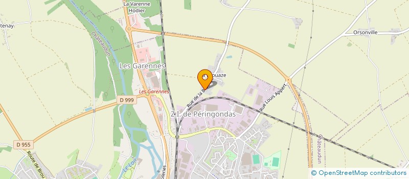 localisation de l'entreprise FYC PARTICIPATIONS à CHATEAUDUN