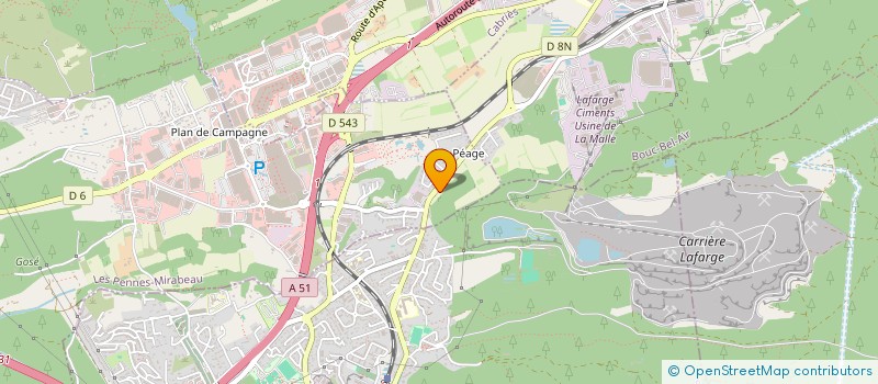localisation de l'entreprise FYCFY à LES PENNES-MIRABEAU